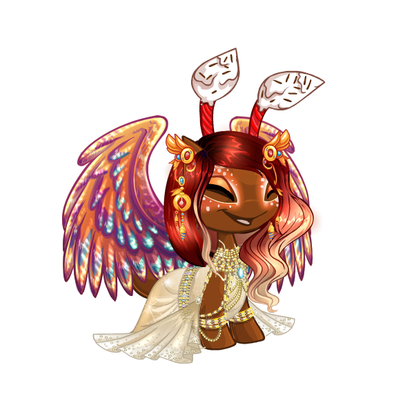 Aisha Chocolate Dress to Impress Preview customized Neopets